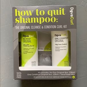 DevaCurl No-Poo and One Condition w/ Deva Towel